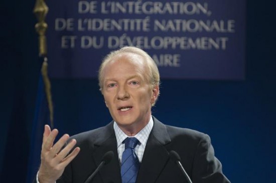 Brice Hortefeux à Lyon contre les braqueurs