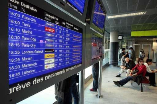 Semaine noire dans les aéroports français