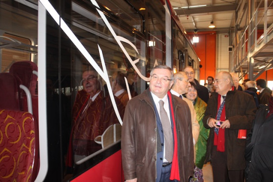 Le tracé du tram Rhônexpress en question