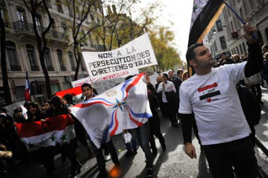 Une marche silencieuse en hommage aux Chrétiens d'Irak