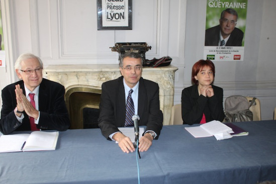 Jean-Jack Queyranne regrette l'union tardive des listes