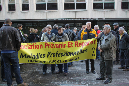 Amiante chez Renault-Trucks : l’audience de départage prévue ce mardi devant les prud’hommes de Lyon