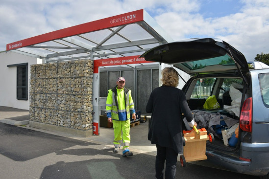 Trois nouvelles donneries inaugurées par la Métropole de Lyon