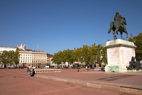 Un homme porte plainte contre "le massacre" des marronniers place Bellecour
