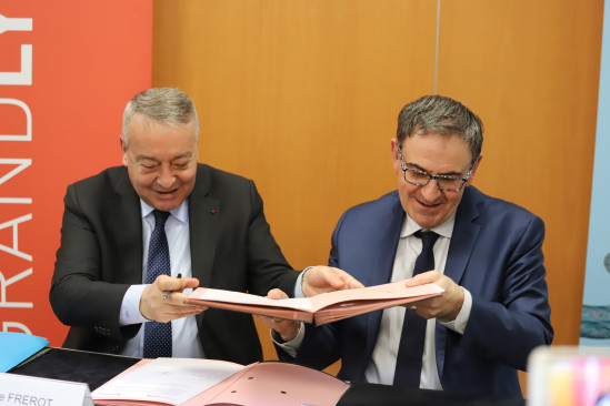 La métropole de Lyon et Veolia renforcent leur partenariat La métropole de Lyon et Veolia renforcent leur partenariat