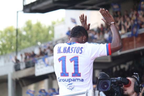 Bastos sera lyonnais jusqu'en 2015