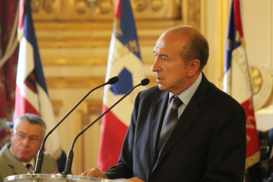 Gérard Collomb à Paris pour rendre hommage aux soldats tués en Afghanistan Gérard Collomb à Paris pour rendre hommage aux soldats tués en Afghanistan