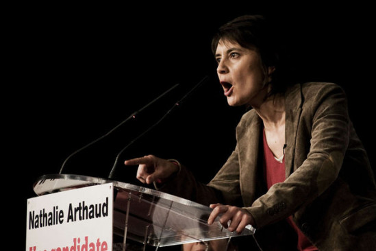 Présidentielle : Nathalie Arthaud appelle à la "révolte" à Vénissieux Présidentielle : Nathalie Arthaud appelle à la "révolte" à Vénissieux