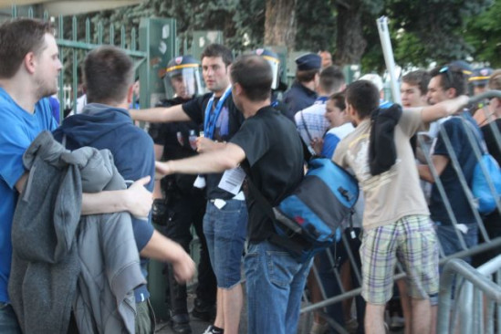 OL : les supporters de Zürich provoquent quelques débordements OL : les supporters de Zürich provoquent quelques débordements