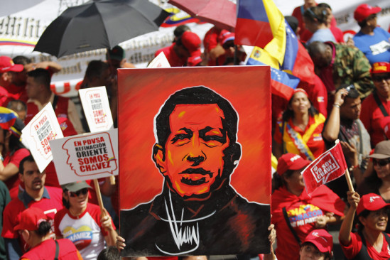 Rassemblement à Lyon pour saluer l'action d'Hugo Chavez
