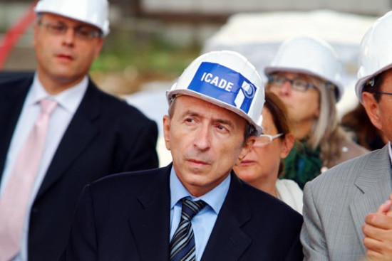 Collomb fait la tournée des chantiers
