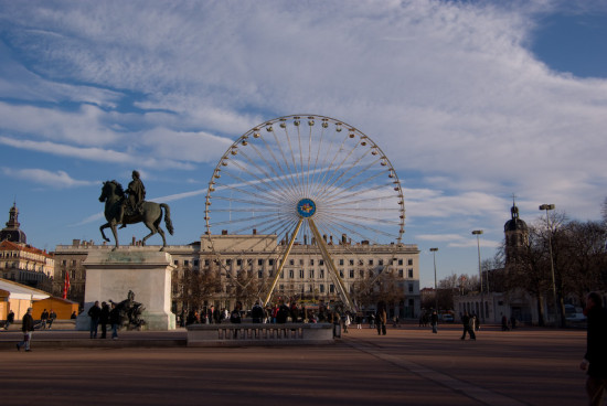 Premiers tours de Grande roue vendredi 