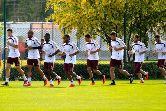 Les joueurs lyonnais ont rendez-vous &agrave; Tola Vologe ce mercredi matin