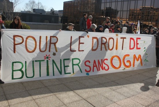 OGM : La lutte contre Monsanto continue à Lyon