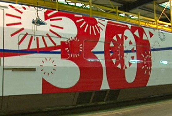 Le TGV fête ses 30 ans à Lyon Le TGV fête ses 30 ans à Lyon