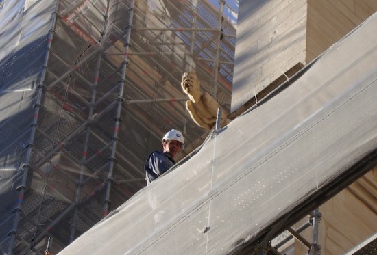 C’est la gargouille de la discorde !