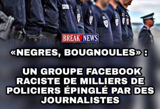 Une photo de policiers lyonnais utilisée pour illustrer le groupe polémique "TN Rabiot Police Officiel"