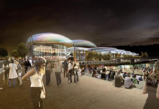 Ouverture du centre commercial de la Confluence en avril prochain