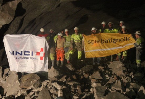 Le deuxième tunnel sous la Croix-Rousse est creusé