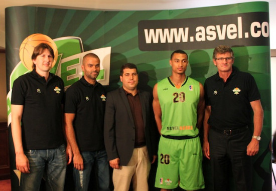 La pr&eacute;sentation officielle de l'ASVEL samedi