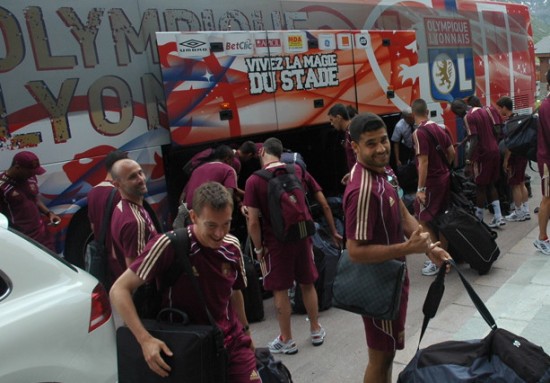 Direction l’Angleterre pour l’OL