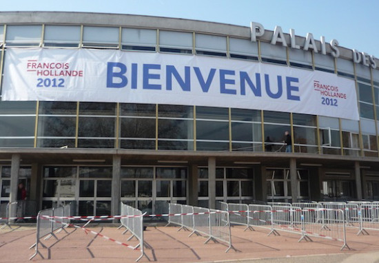 Les coulisses du meeting de François Hollande à Lyon