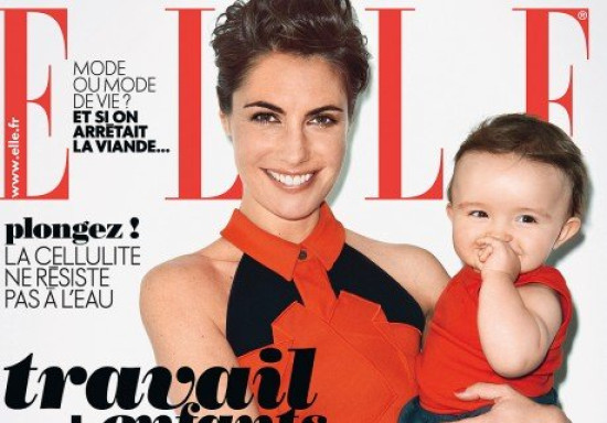 Alessandra Sublet présente sa fille... à la Une de Elle