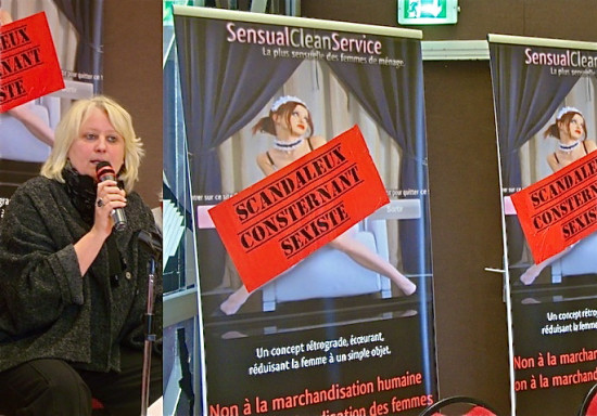 Michele Picard (PCF) vent debout contre les soubrettes de ménage