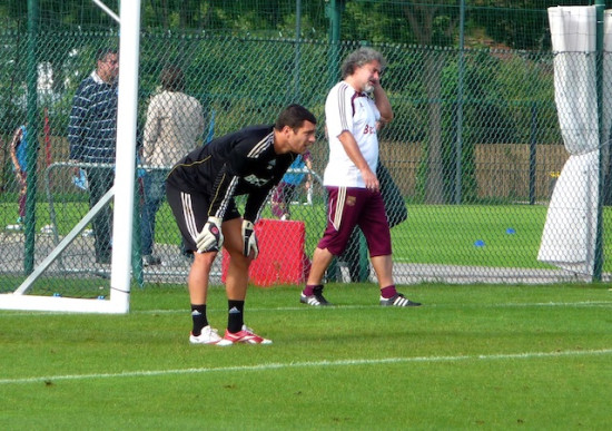 OL : Vercoutre perd ses nerfs à Brest (vidéo)