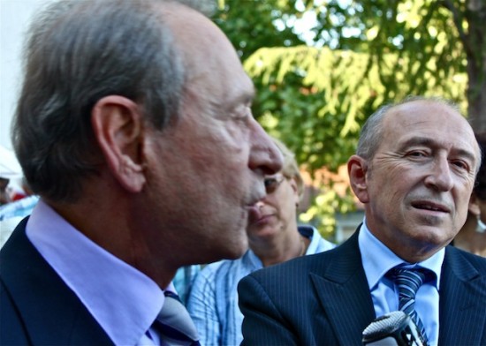 Collomb et Delanoë jouent la montre