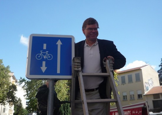 Les vélos vont pouvoir rouler à contresens à Lyon