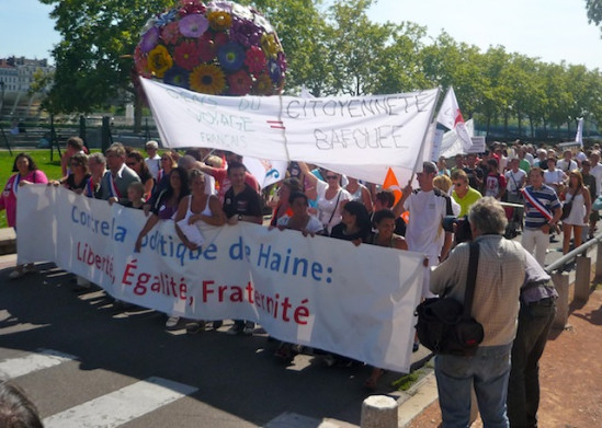 Les lyonnais se mobilisent contre le « racisme d’Etat »
