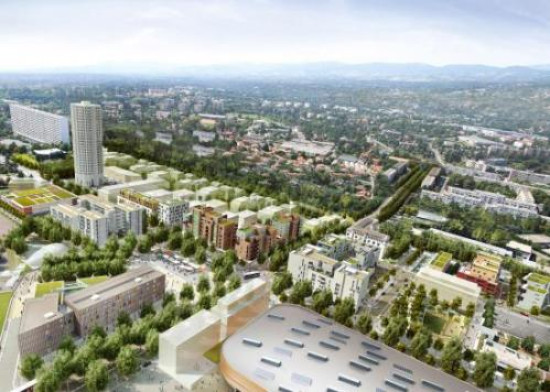 Un nouveau parc relais à la Duchère