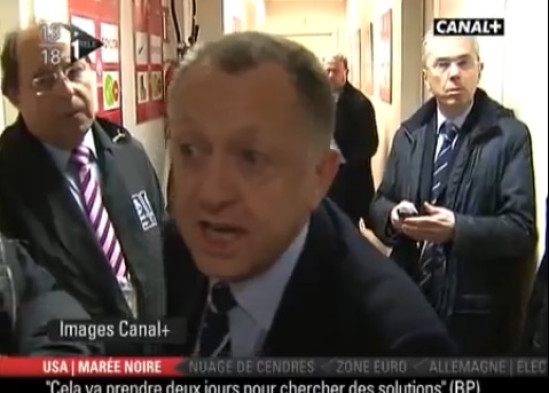 Jean-Michel Aulas ne digère pas 