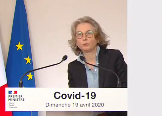 Edouard Philippe fait appel à Florence Ader (Hôpital de la Croix-Rousse) pour son point sur le coronavirus