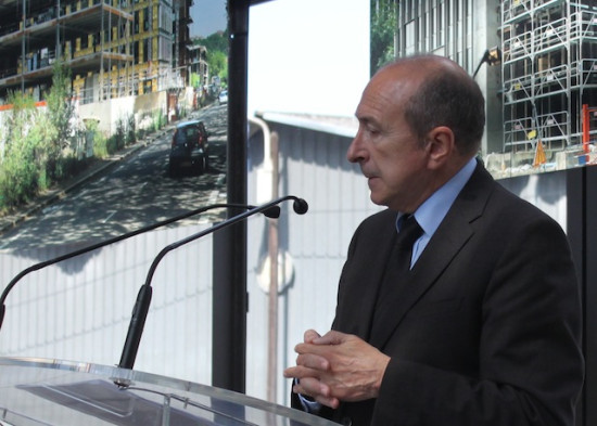 Gérard Collomb aux Etats-Unis : rencontre avec Clint Eastwood, mais pas DSK