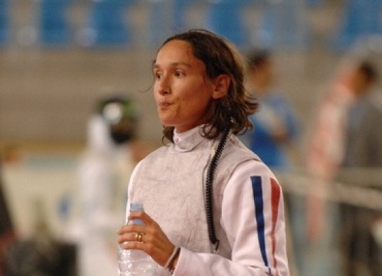 JO-Escrime : élimination de Corinne Maîtrejean JO-Escrime : élimination de Corinne Maîtrejean