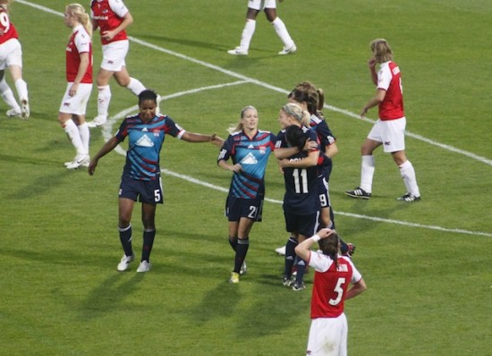 Les filles de l&rsquo;OL qualifi&eacute;es pour les 8e de finale de Women Champions League