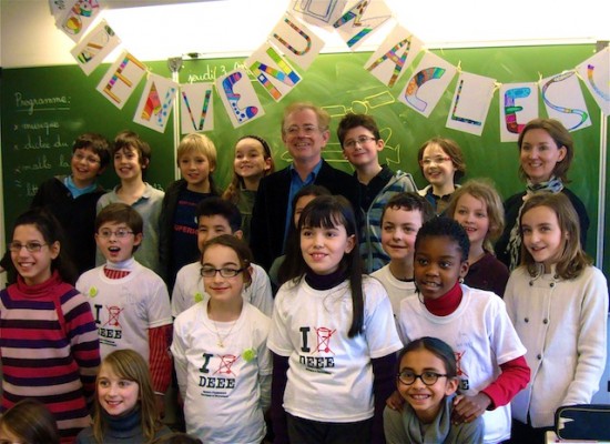 Quand l’animateur Mac Lesggy envoie les petits écoliers lyonnais sur Mars !