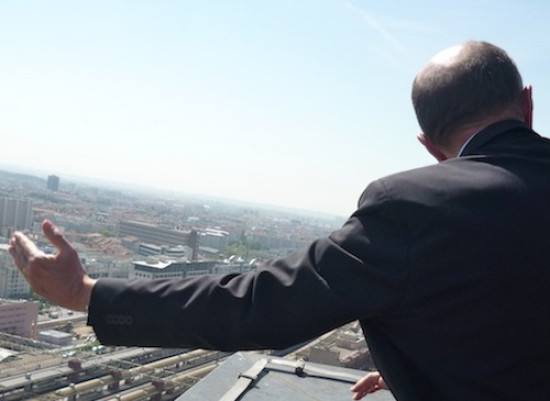 Grand Stade : Collomb s'y voit déjà !