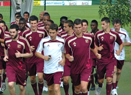 L'OL pr&eacute;pare 2011 au Maroc