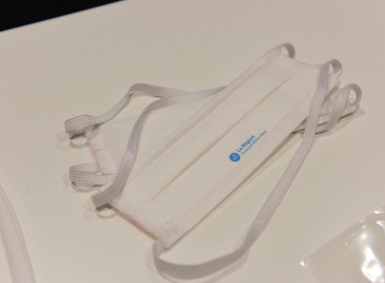 Il n’y aura pas le logo de la Région sur les masques prochainement distribués aux habitants