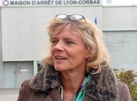 Florence Aubenas veut libérer la parole à la prison de Corbas