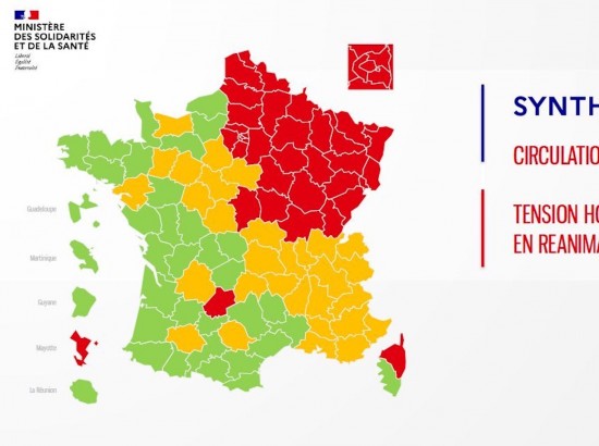 Déconfinement : le Rhône est actuellement un département orange