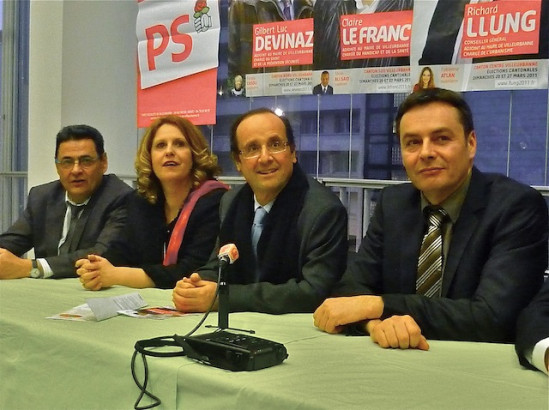 Dans le Rhône, François Hollande nationalise un peu plus l’enjeu des Cantonales