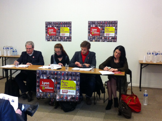 Municipales :  Lyon Citoyenne & Solidaire présente ses chantiers participatifs
