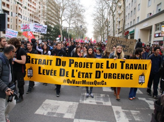 Loi El Khomri : entre 11 000 et 30 000 personnes réunies à Lyon, des incidents en fin de parcours