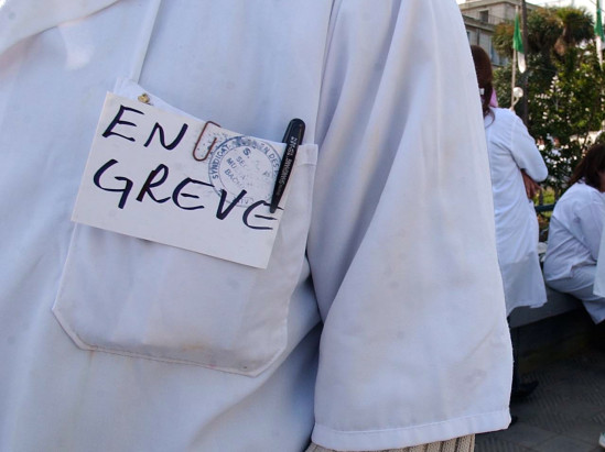 Les médecins généralistes dans la rue 