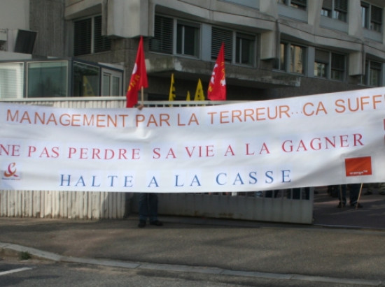 Le stress au travail en question à Lyon