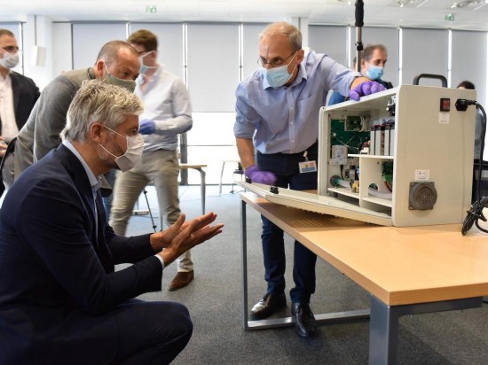 La Région Auvergne-Rhône-Alpes dévoile un projet pour produire des respirateurs